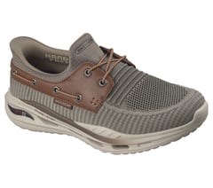 Skechers Slip-ins Relaxed Fit: Arch Fit Orvan - Shoreman — TAUPE / BROWN 4