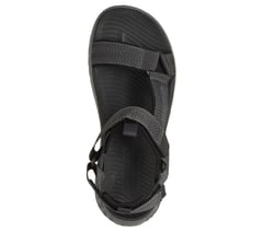 Relaxed Fit: Street Retro Jogger Sandal - Finn — BLACK / GRAY 2