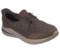 Skechers Slip-ins: Delson 3.0 - Cozy Fit&reg; Skipper — CHOCOLATE 4