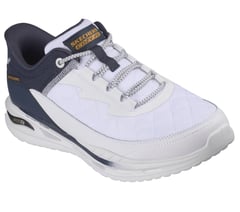 Skechers Slip-ins Relaxed Fit: Arch Fit Orvan - Cozy Fit Dante — WHITE / NAVY 4