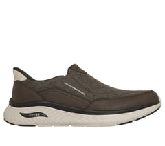 Skechers Slip-ins Relaxed Fit: Arch Fit Crosser - Cozy Fit Wesley — CHOCOLATE 1