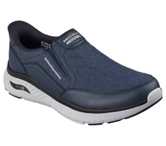 Skechers Slip-ins Relaxed Fit: Arch Fit Crosser - Cozy Fit Wesley — NAVY 4