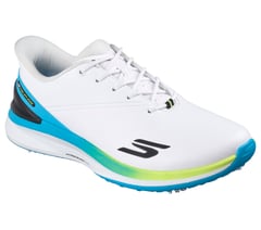 Skechers Slip-ins Golf Waterproof: Blade Tour - Fairway Heritage — WHITE / BLACK / MULTI 4