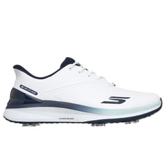 Skechers Slip-ins Golf Waterproof: Blade Tour - Fairway Heritage — WHITE / NAVY 1