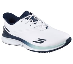 Skechers Slip-ins Golf Waterproof: Blade Tour - Fairway Heritage — WHITE / NAVY 4