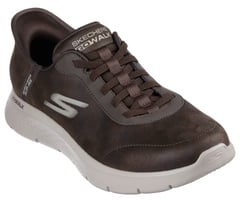 Skechers Slip-ins: GO WALK Flex - Smooth Motion — BROWN 4