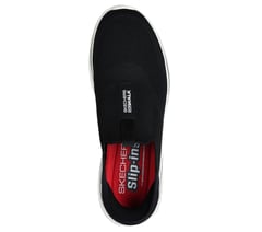 Skechers Slip-ins: GO WALK 7 - Easy On 2 — BLACK / WHITE 2