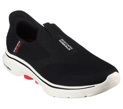Skechers Slip-ins: GO WALK 7 - Easy On 2 — BLACK / WHITE 4