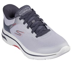 Skechers Slip-ins: GO WALK Arch Fit 2.0 - Cal — GRAY / RED 2