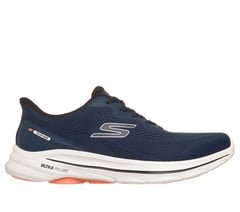 Skechers Slip-ins: GO WALK 8 — NAVY / ORANGE 1