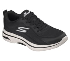 GO WALK Arch Fit 2.0 - Levy — BLACK / WHITE 4