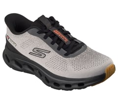 Skechers Slip-ins: GO WALK Glide-Step 2.0 - Maser — GRAY / BLACK 4