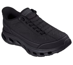 Skechers Slip-ins: GO WALK Glide-Step 2.0 - Cozy Fit Walker — BLACK 4