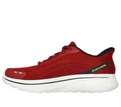 Skechers Slip-ins Relaxed Fit: GO WALK Arch Fit N-Joy - Nobend — DARK RED 5