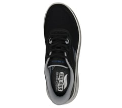 Skechers Slip-ins: GO WALK Arch Fit N-Joy - Alfredo — BLACK / BLUE 2