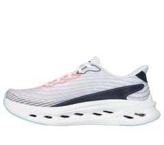 Skechers Slip-ins: Max Cushioning Glide-Step - Sapphire — WHITE / MULTI 5