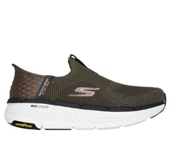 Skechers Slip-ins: Max Cushioning Premier 2.0 — OLIVE / BLACK 1