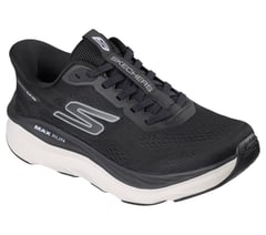 Skechers Slip-ins: Max Run — BLACK / WHITE 4