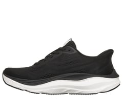 Skechers Slip-ins: Max Run — BLACK / WHITE 5