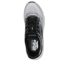 Skechers Slip-ins: GO RUN Glide-Step Arch Fit — WHITE / BLACK 2