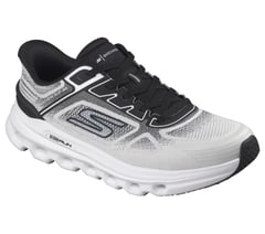 Skechers Slip-ins: GO RUN Glide-Step Arch Fit — WHITE / BLACK 4