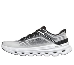 Skechers Slip-ins: GO RUN Glide-Step Arch Fit — WHITE / BLACK 5