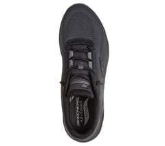 GO RUN Glide-Step Arch Fit - Casion — BLACK / CHARCOAL 2