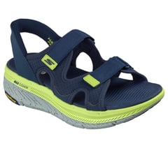 Skechers Slip-ins: Max Cushioning Premier 2.0 Sandal - Julian — NAVY / LIME 4