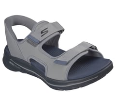 GO WALK 8 Sandal - Ken II — GRAY / CHARCOAL 4