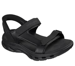 Skechers Slip-ins: GO WALK Glide-Step 2.0 Sandal - Mar — BLACK 4