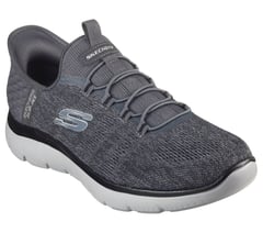 Skechers Slip-ins: Summits - Key Pace — CHARCOAL/BLACK 4