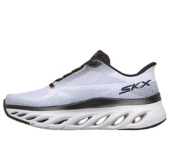 Skechers Slip-ins: Arch Fit Glide-Step - Hirusher — WHITE / BLACK / RED 5