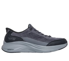 Skechers Slip-ins: Contour Foam - Cozy Fit Cordelux — CHARCOAL/BLACK 1