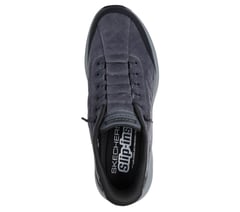 Skechers Slip-ins: Contour Foam - Cozy Fit Cordelux — CHARCOAL/BLACK 2