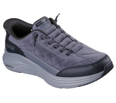Skechers Slip-ins: Contour Foam - Cozy Fit Cordelux — CHARCOAL/BLACK 4