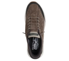 Skechers Slip-ins: Contour Foam - Cozy Fit Cordelux — OLIVE 2
