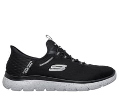 Skechers Slip-ins Waterproof: Summits - Corbos — BLACK / GRAY 1