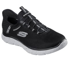 Skechers Slip-ins Waterproof: Summits - Corbos — BLACK / GRAY 4