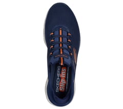 Skechers Slip-ins Waterproof: Summits - Corbos — NAVY / ORANGE 2