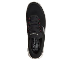 Skechers Slip-ins: Glide-Step - Remnynt — BLACK / RED 2