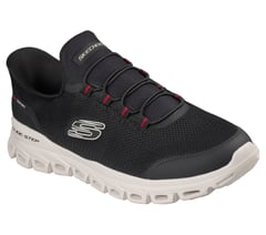 Skechers Slip-ins: Glide-Step - Remnynt — BLACK / RED 4