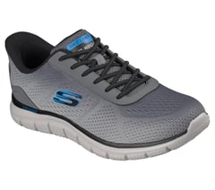 Skechers Slip-ins: Track - Revno — CHARCOAL 4