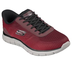 Skechers Slip-ins: Track - Revno — RED / BLACK 4