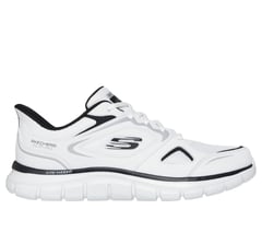 Skechers Slip-ins: Track - Ezral — WHITE / BLACK 1