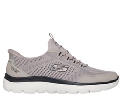 Skechers Slip-ins: Summits - Top Rate — TAUPE / BLACK 1