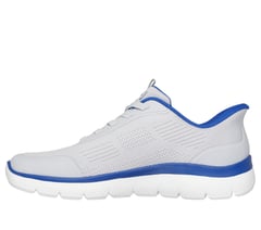 Skechers Slip-ins: Summits - Leyter — GRAY / BLUE 5