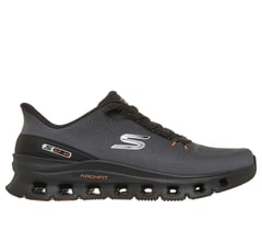 Skechers Slip-ins: Arch Fit Glide-Step Pro — CHARCOAL / ORANGE 1