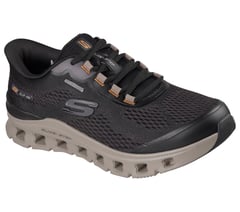 Skechers Slip-ins Waterproof: Glide-Step Pro - Chaching — BLACK / TAUPE 4