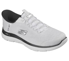 Skechers Slip-ins: Arch Fit Summits - Vorken — WHITE / BLACK 4