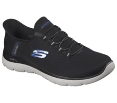 Skechers Slip-ins: Arch Fit Summits - Kynor — BLACK / BLUE 4